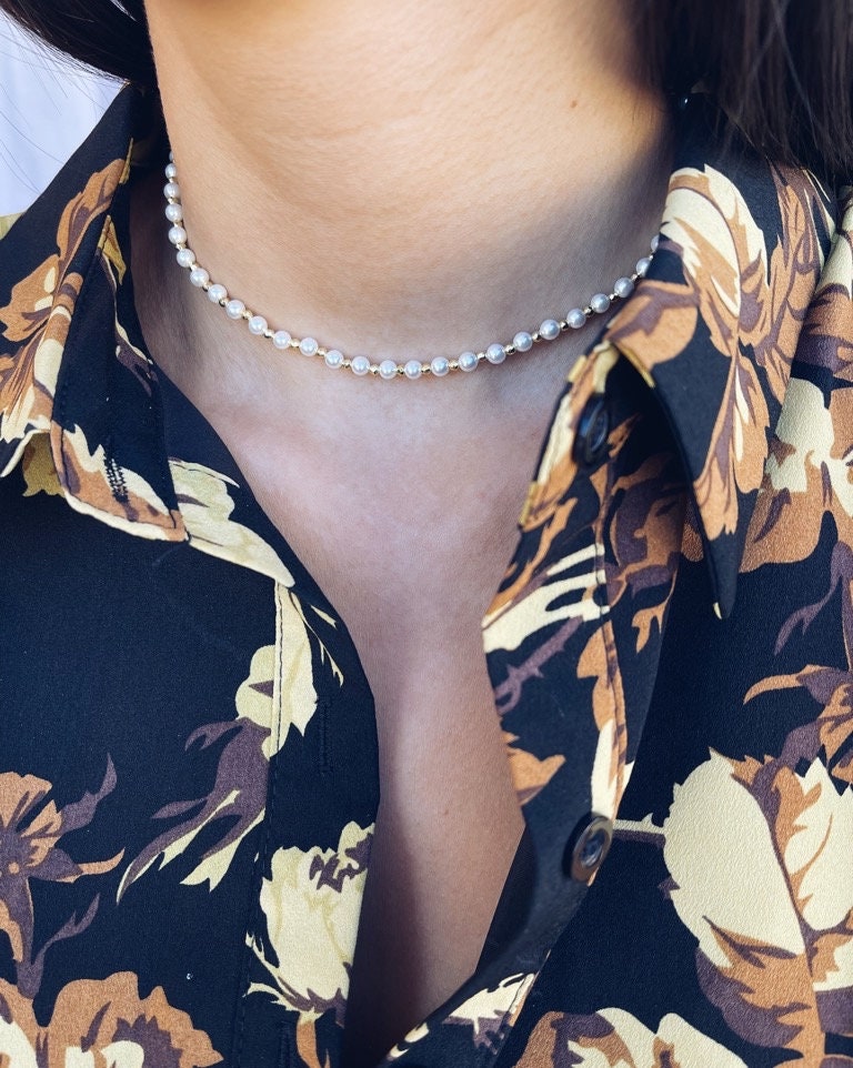 Collana di Perle di Maiorca: Eleganza e Stile con Chiusura in Ottone