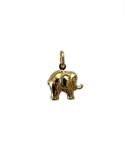 Charm elefante in argento 925